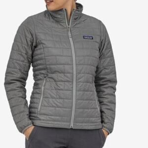 Patagonia  Nano Puff gray jacket XS womens